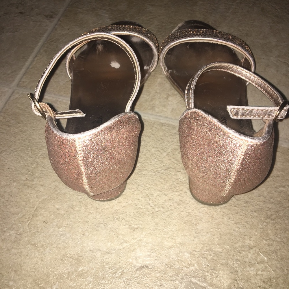 Rose gold dress shoes